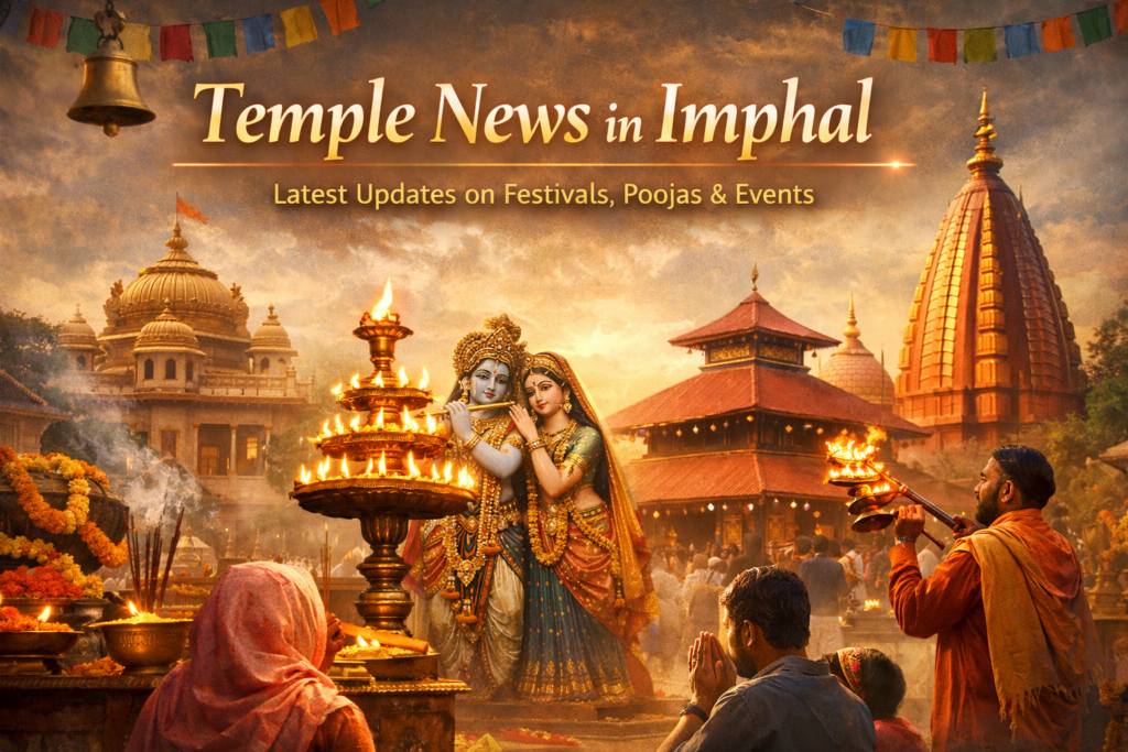 Temple News in Imphal temple rituals at imphal's shrines