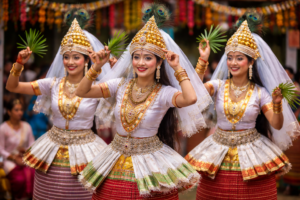 traditional lai haraoba dance performance